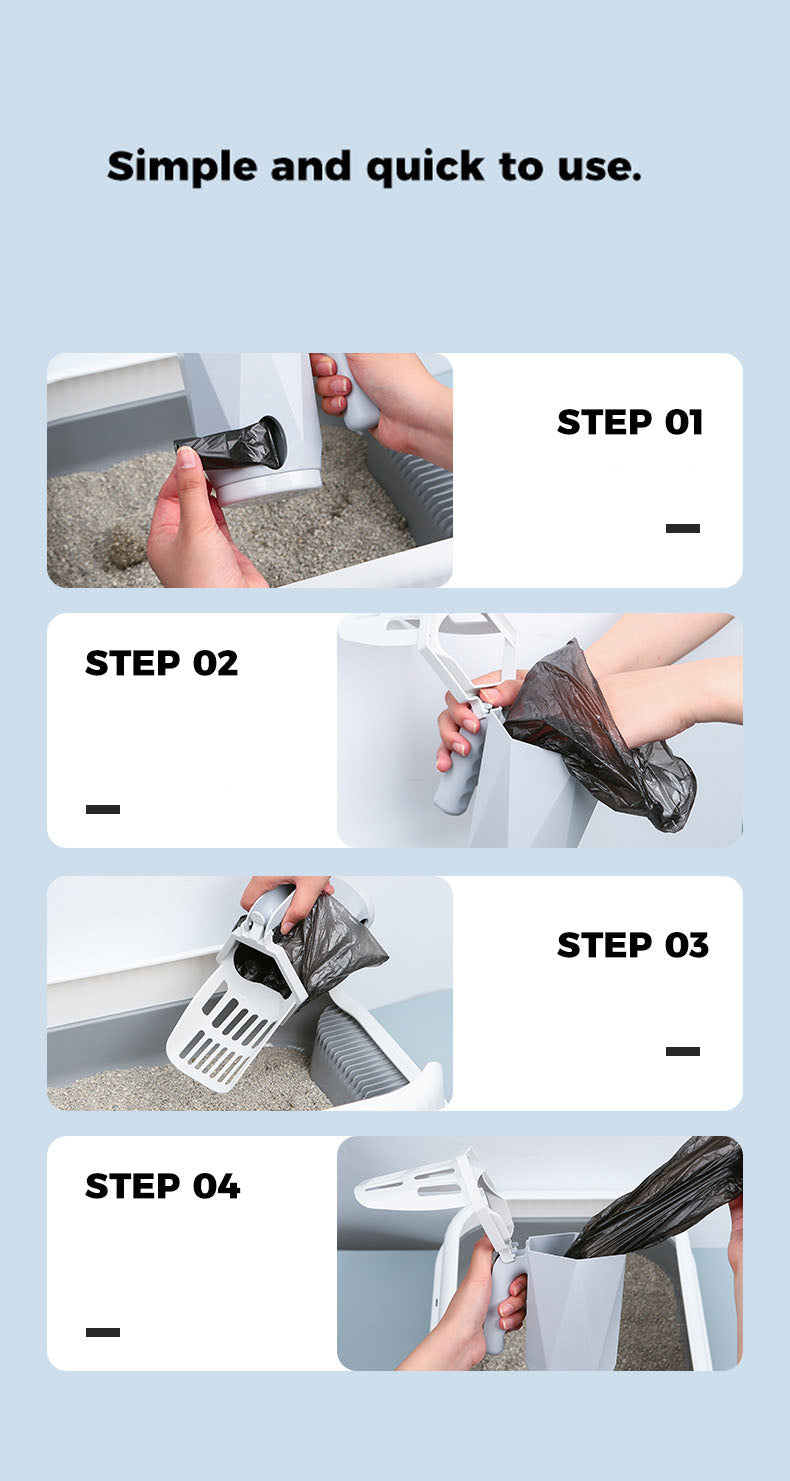 PawsomeFinds™ Cat Litter Box Scoop